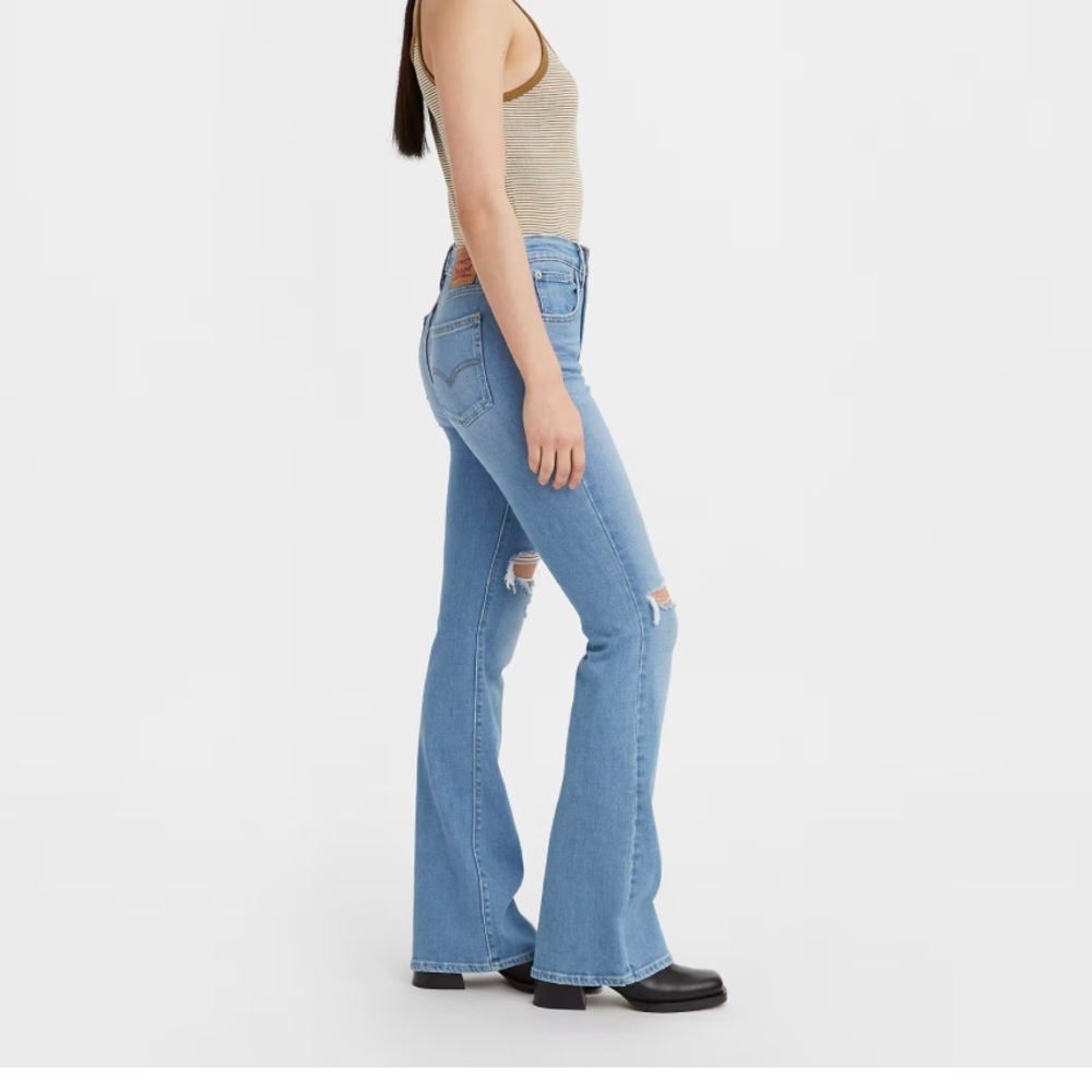 High Rise Flare Jeans